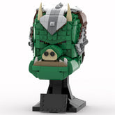 Gamorrean Guard Head - Helmet Collection Style Building Block Model