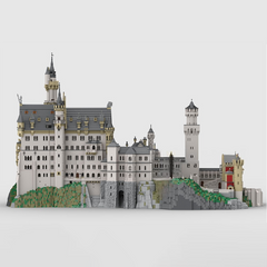 Neuschwanstein Castle Building Block Model