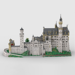 Neuschwanstein Castle Building Block Model