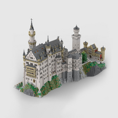 Neuschwanstein Castle Building Block Model